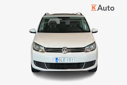 valkoinen Volkswagen Touran 2014 kuva 4.