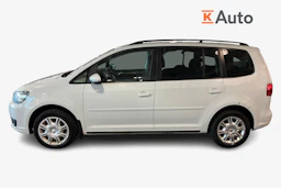 valkoinen Volkswagen Touran 2014 kuva 5.