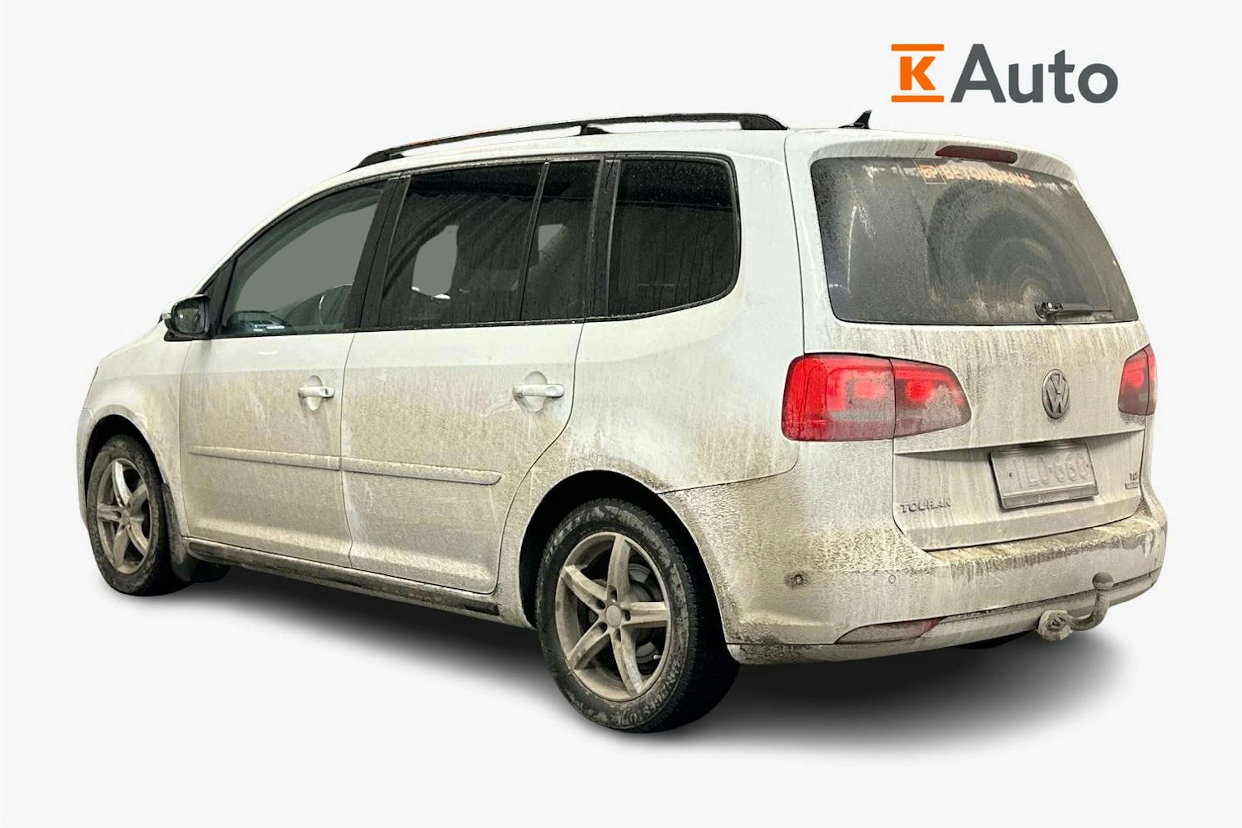 valkoinen Volkswagen Touran 2014 kuva 2.