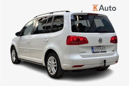 valkoinen Volkswagen Touran 2014 kuva 2.