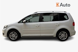 valkoinen Volkswagen Touran 2014 kuva 5.