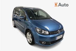 sininen Volkswagen Touran 2014 kuva 1.