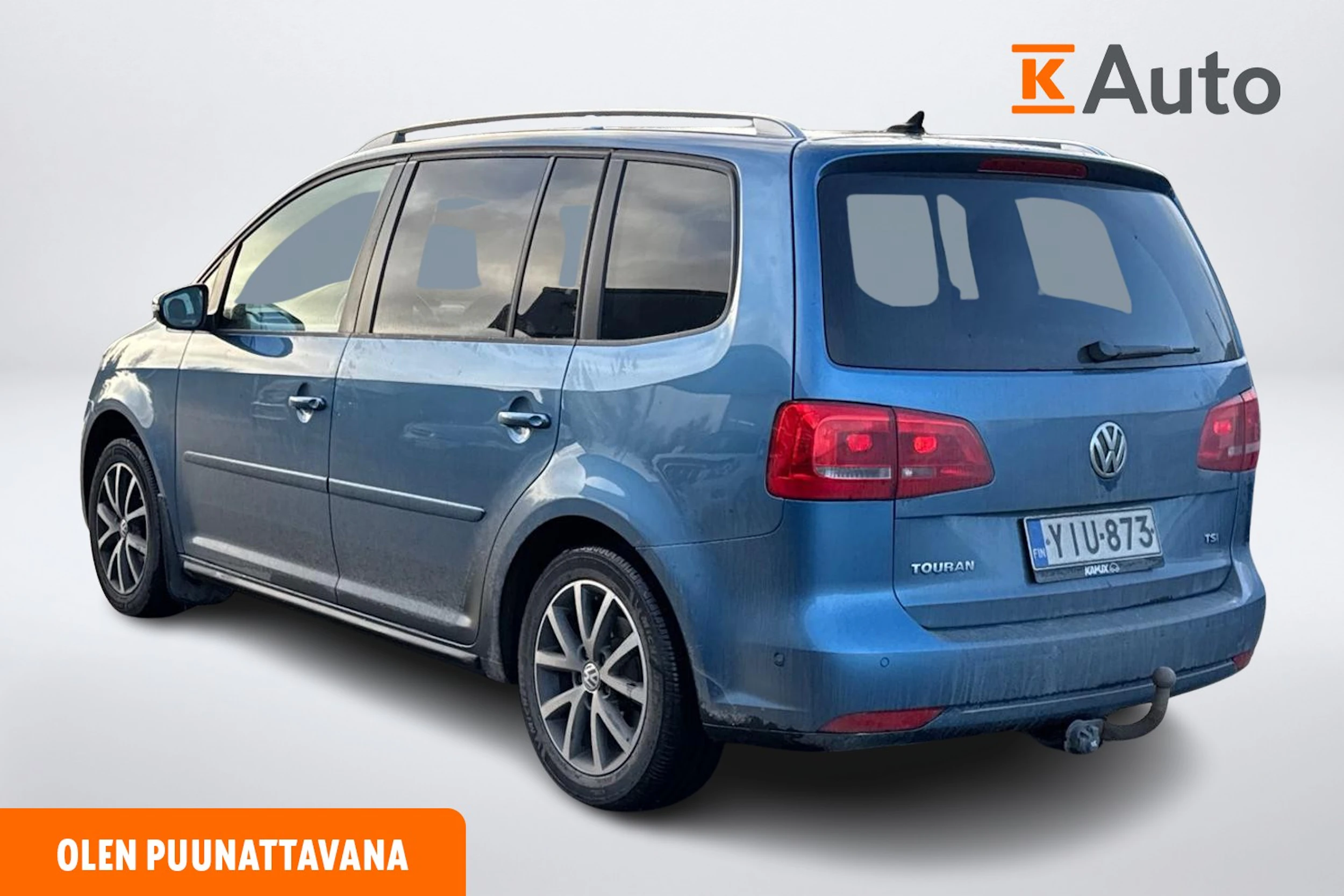 sininen Volkswagen Touran 2014 kuva 2.