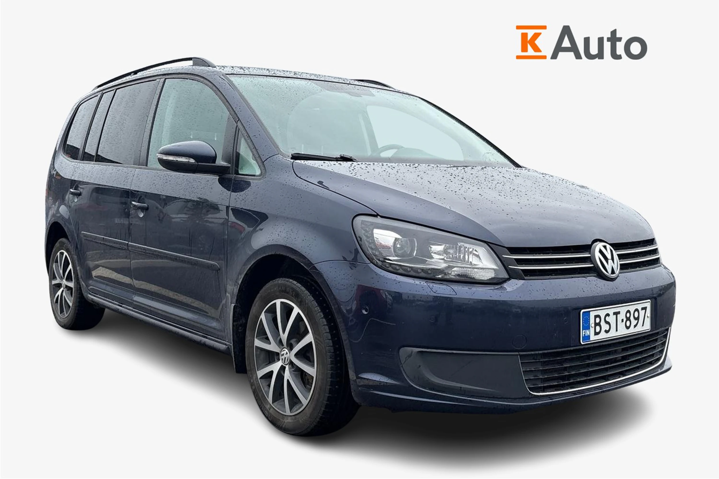 sininen Volkswagen Touran 2015 kuva 1.