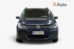 sininen Volkswagen Touran 2015 kuva 4.