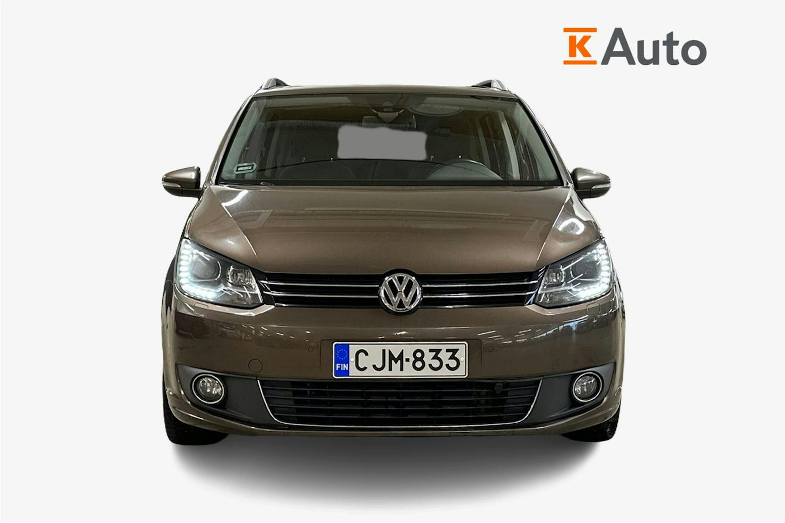 ruskea (beige) Volkswagen Touran 2015 kuva 8.