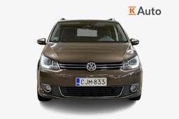 ruskea (beige) Volkswagen Touran 2015 kuva 8.
