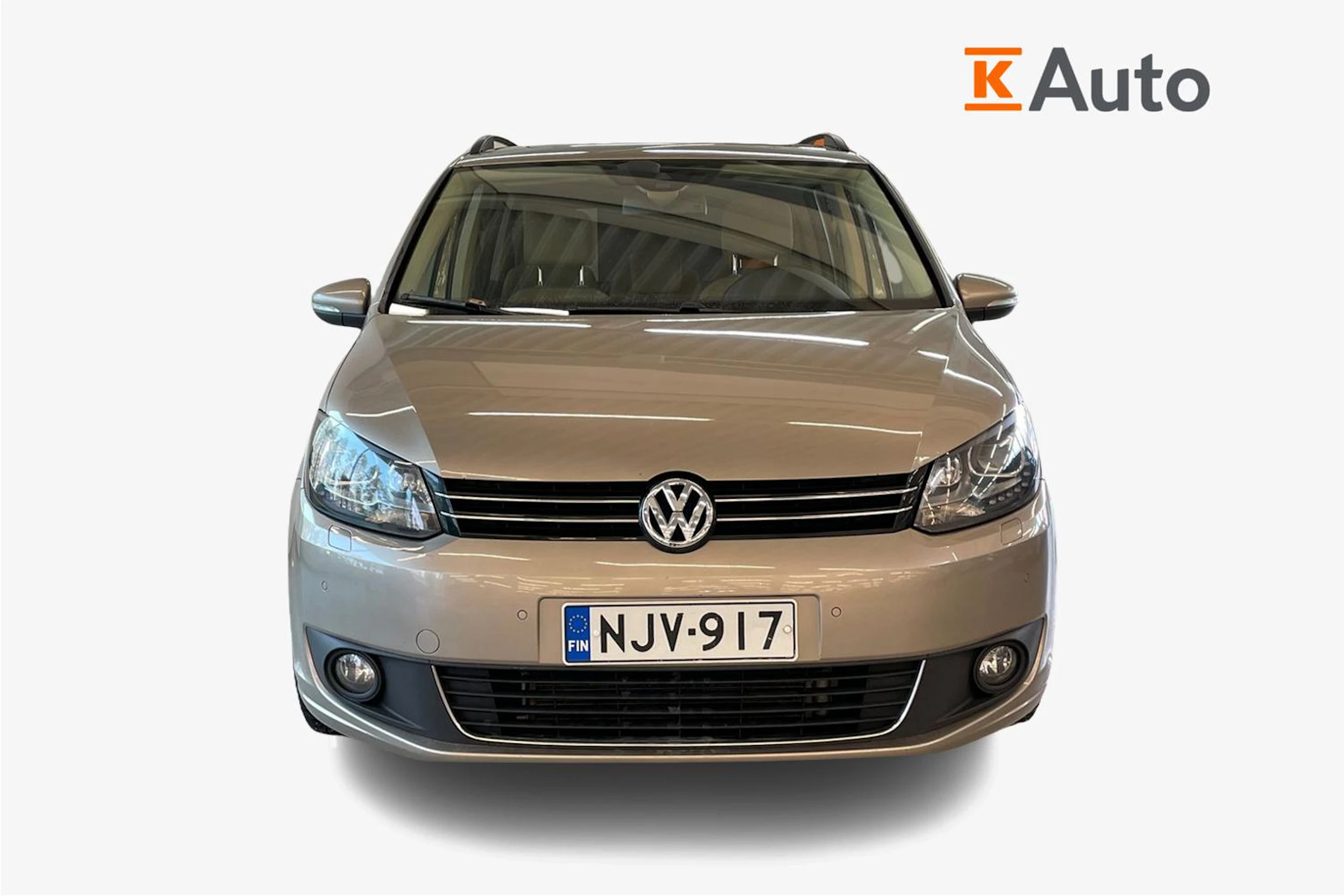 Ruskea (beige) Volkswagen TOURAN 2015 kuva 4.