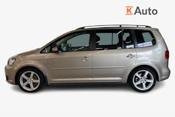 Ruskea (beige) Volkswagen TOURAN 2015 kuva 5.
