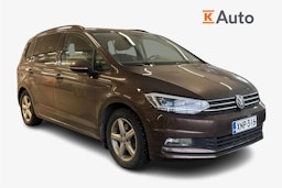 ruskea (beige) Volkswagen Touran 2016 kuva 1.