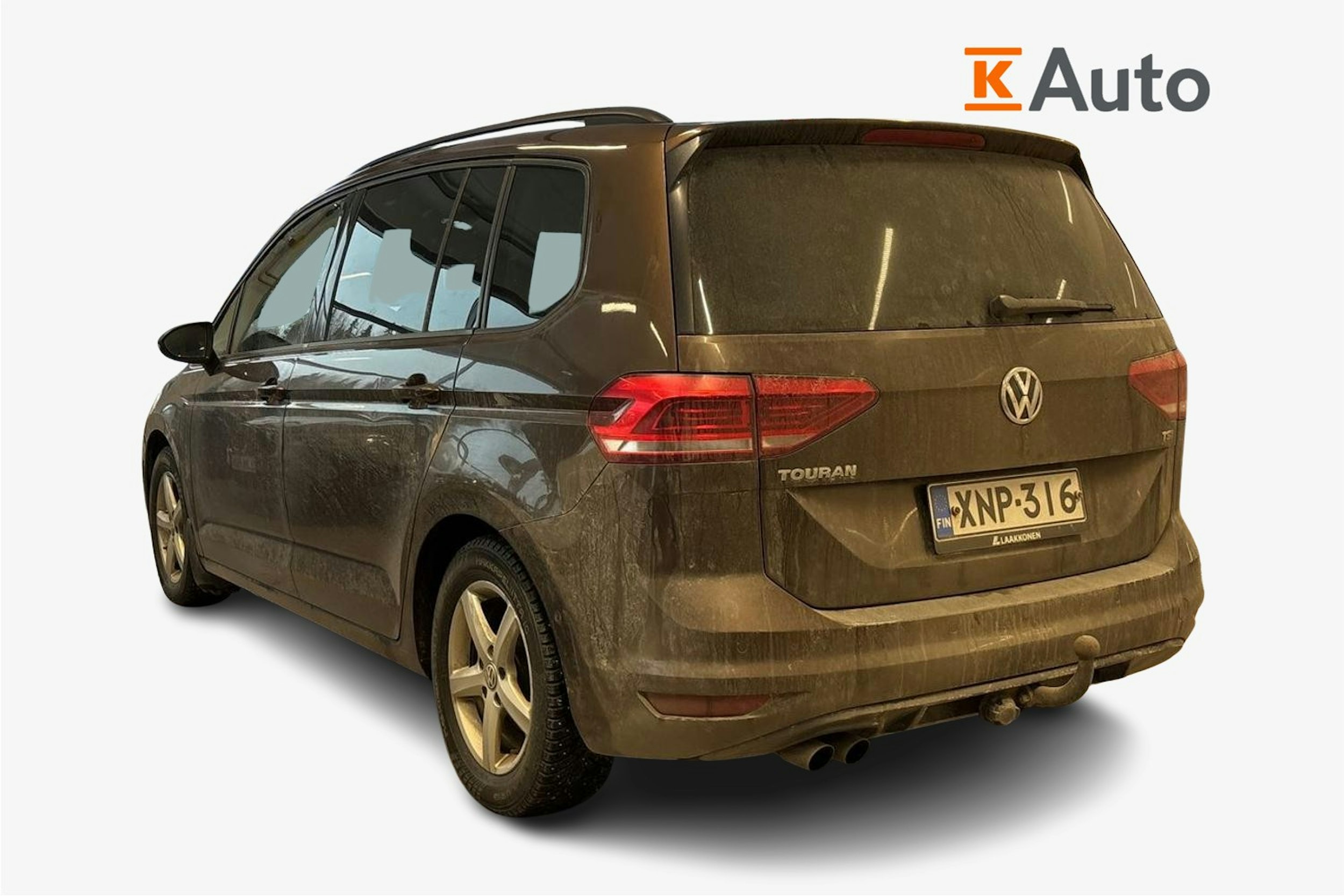 ruskea (beige) Volkswagen Touran 2016 kuva 2.