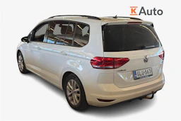 valkoinen Volkswagen Touran 2016 kuva 2.