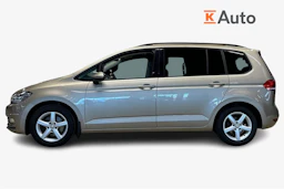 ruskea (beige) Volkswagen Touran 2016 kuva 5.