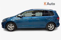 vihreä Volkswagen Touran 2016 kuva 5.
