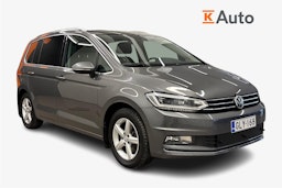 Harmaa Volkswagen TOURAN 2016 kuva 1.