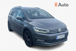 harmaa Volkswagen Touran 2016 kuva 1.