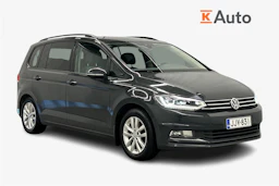 harmaa Volkswagen Touran 2016 kuva 1.