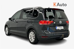 harmaa Volkswagen Touran 2016 kuva 2.
