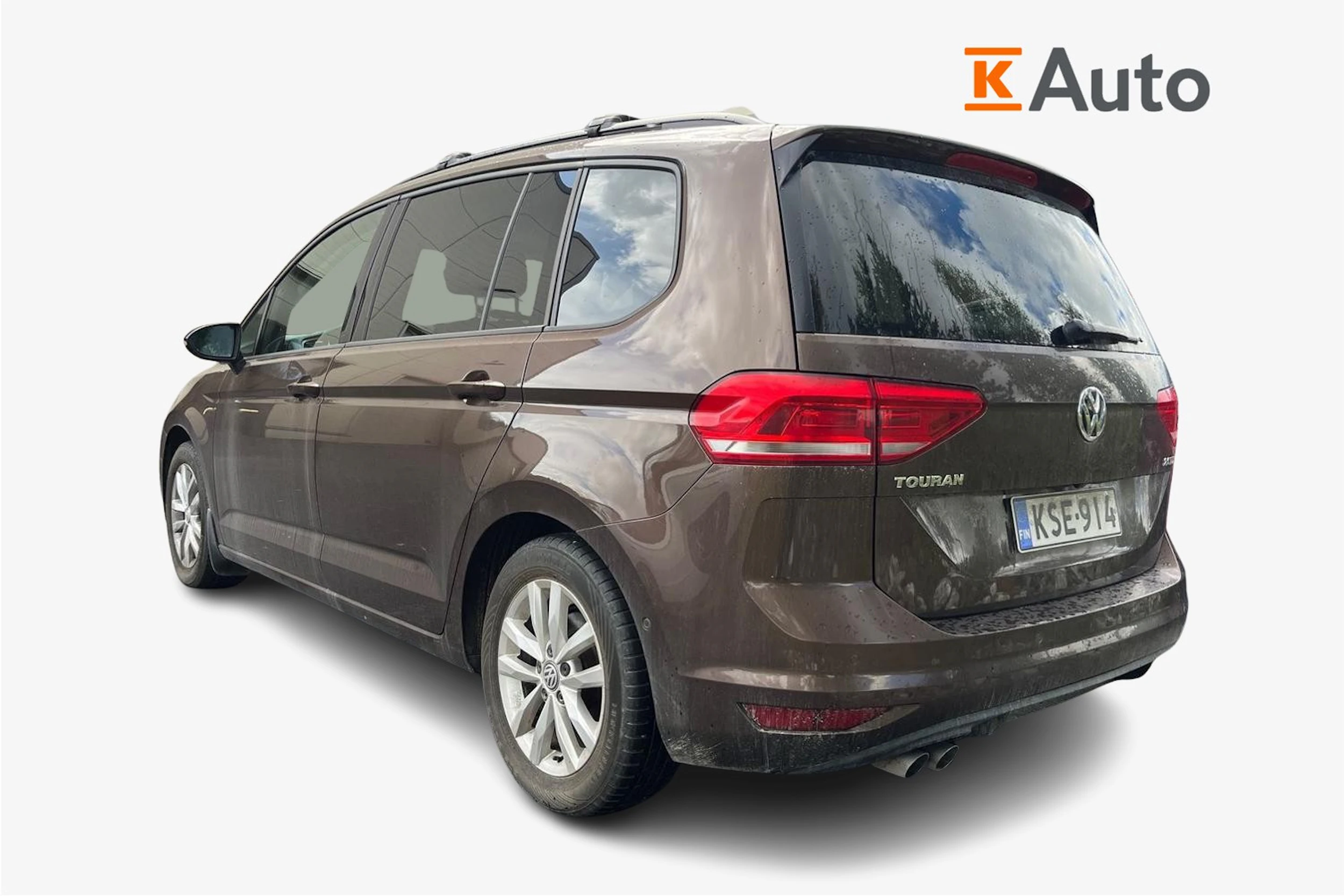 ruskea (beige) Volkswagen Touran 2016 kuva 2.