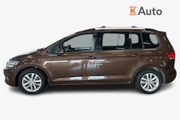 ruskea (beige) Volkswagen Touran 2016 kuva 5.