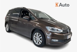 Ruskea (beige) Volkswagen TOURAN 2016 kuva 1.