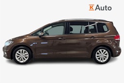 Ruskea (beige) Volkswagen TOURAN 2016 kuva 6.