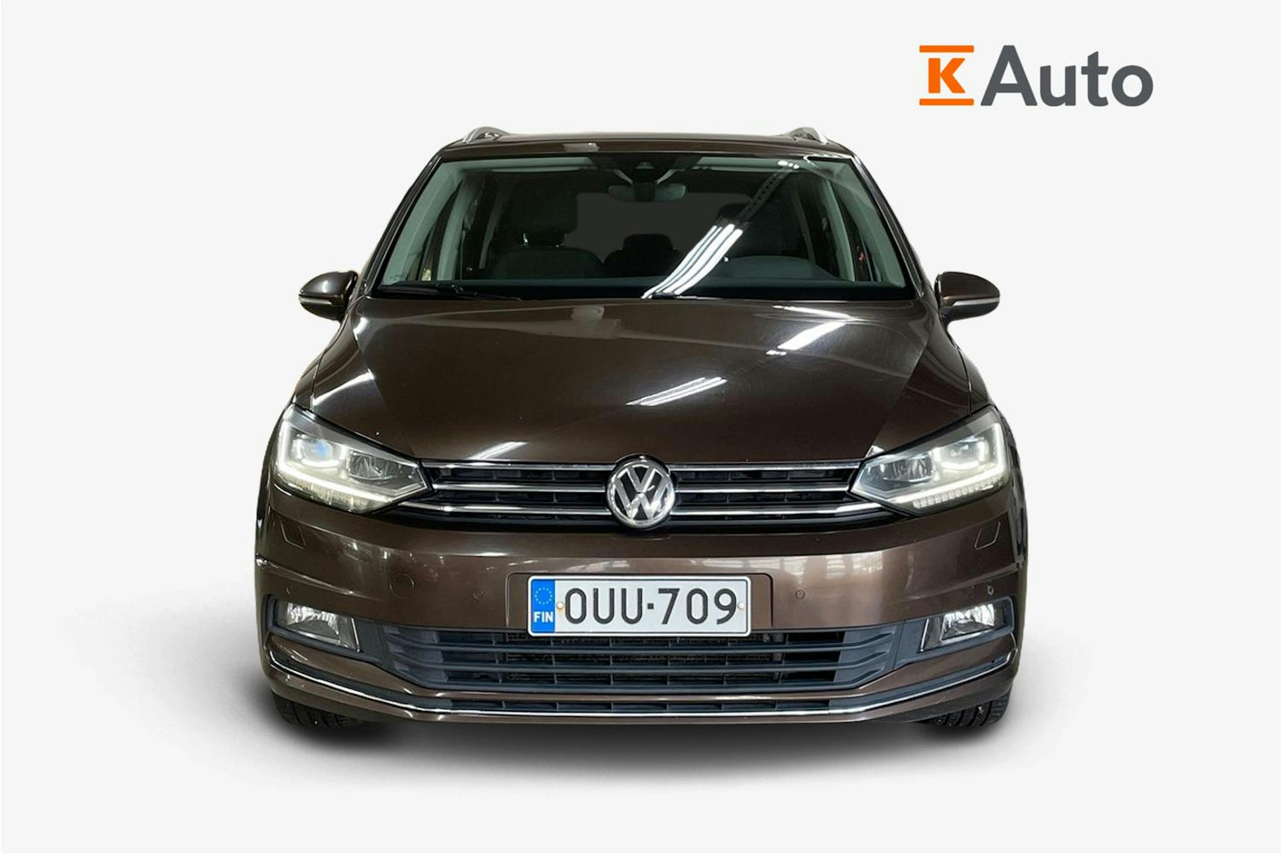 ruskea Volkswagen TOURAN 2016 kuva 5.
