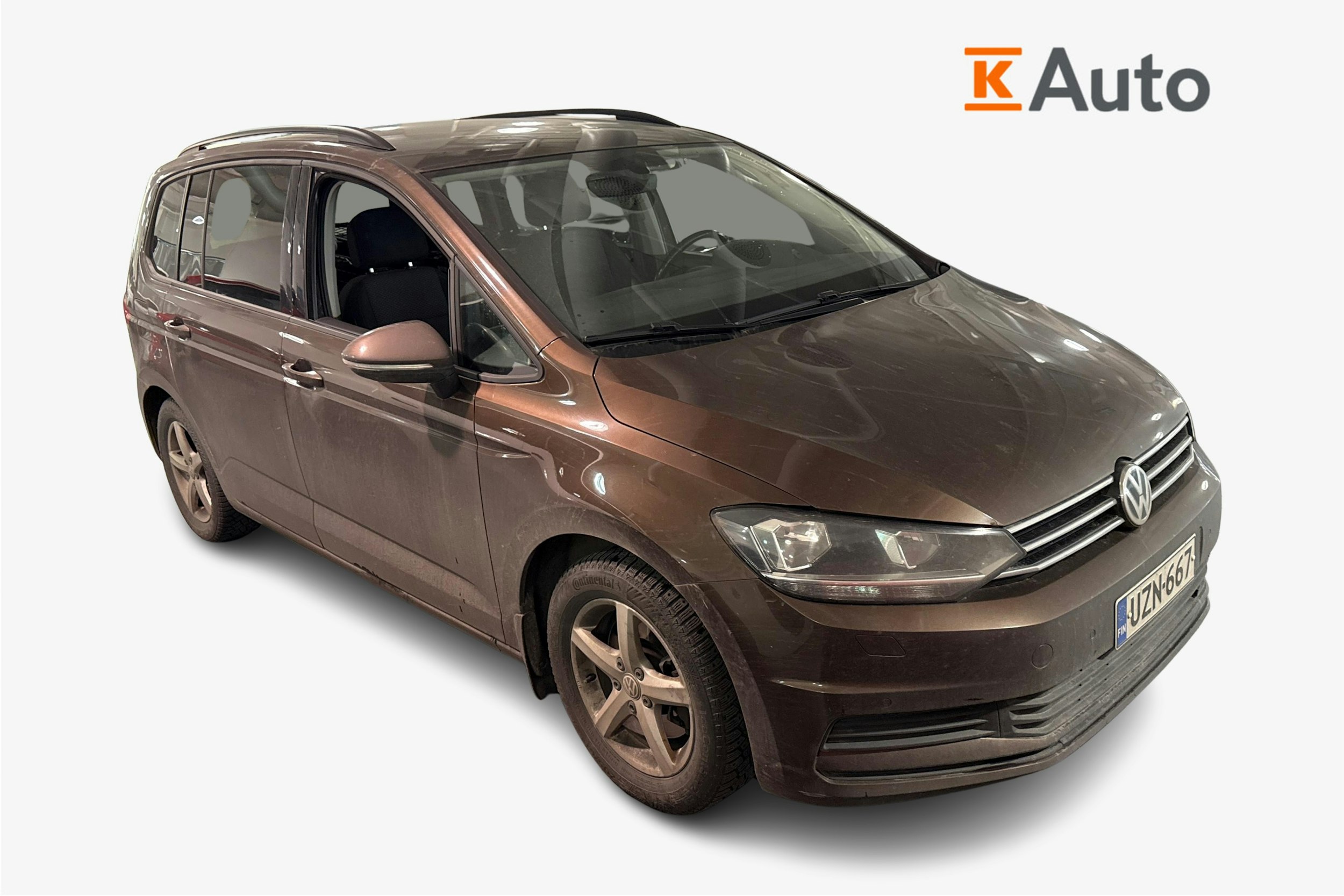 Ruskea (beige) Volkswagen TOURAN 2016 kuva 1.