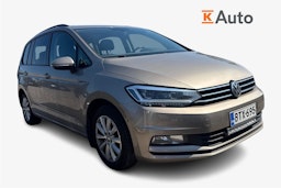 ruskea (beige) Volkswagen Touran 2017 kuva 1.