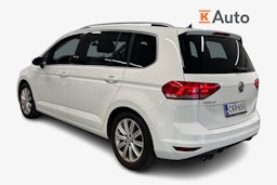 Valkoinen Volkswagen TOURAN 2017 kuva 2.