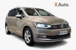 ruskea (beige) Volkswagen Touran 2017 kuva 1.
