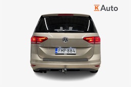 ruskea (beige) Volkswagen Touran 2017 kuva 3.