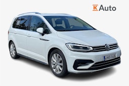 valkoinen Volkswagen Touran 2017 kuva 1.