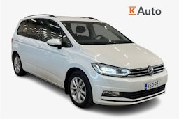 valkoinen Volkswagen Touran 2017 kuva 1.