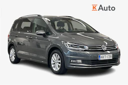 harmaa Volkswagen Touran 2017 kuva 1.