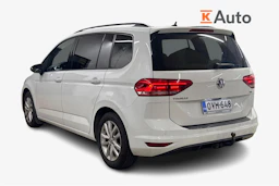 valkoinen Volkswagen Touran 2017 kuva 2.