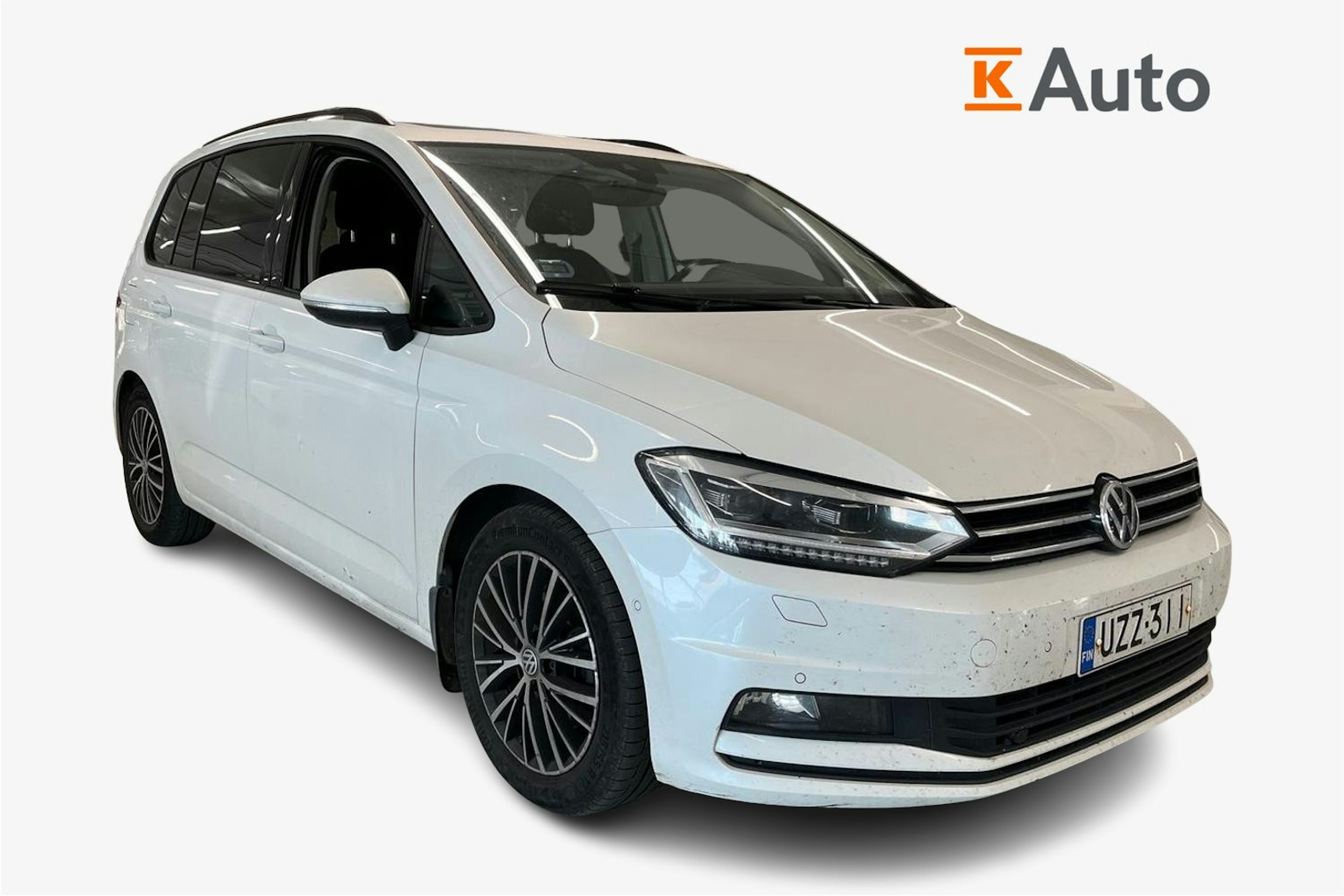 Valkoinen Volkswagen TOURAN 2017 kuva 1.