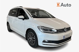 Valkoinen Volkswagen TOURAN 2017 kuva 1.