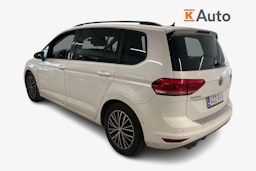 Valkoinen Volkswagen TOURAN 2017 kuva 2.