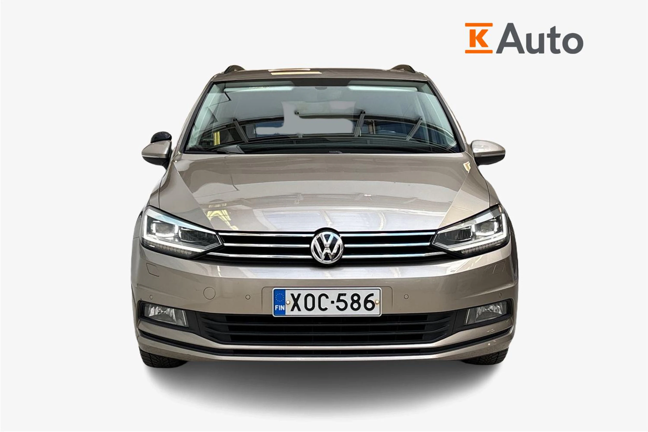 ruskea (beige) Volkswagen Touran 2017 kuva 5.