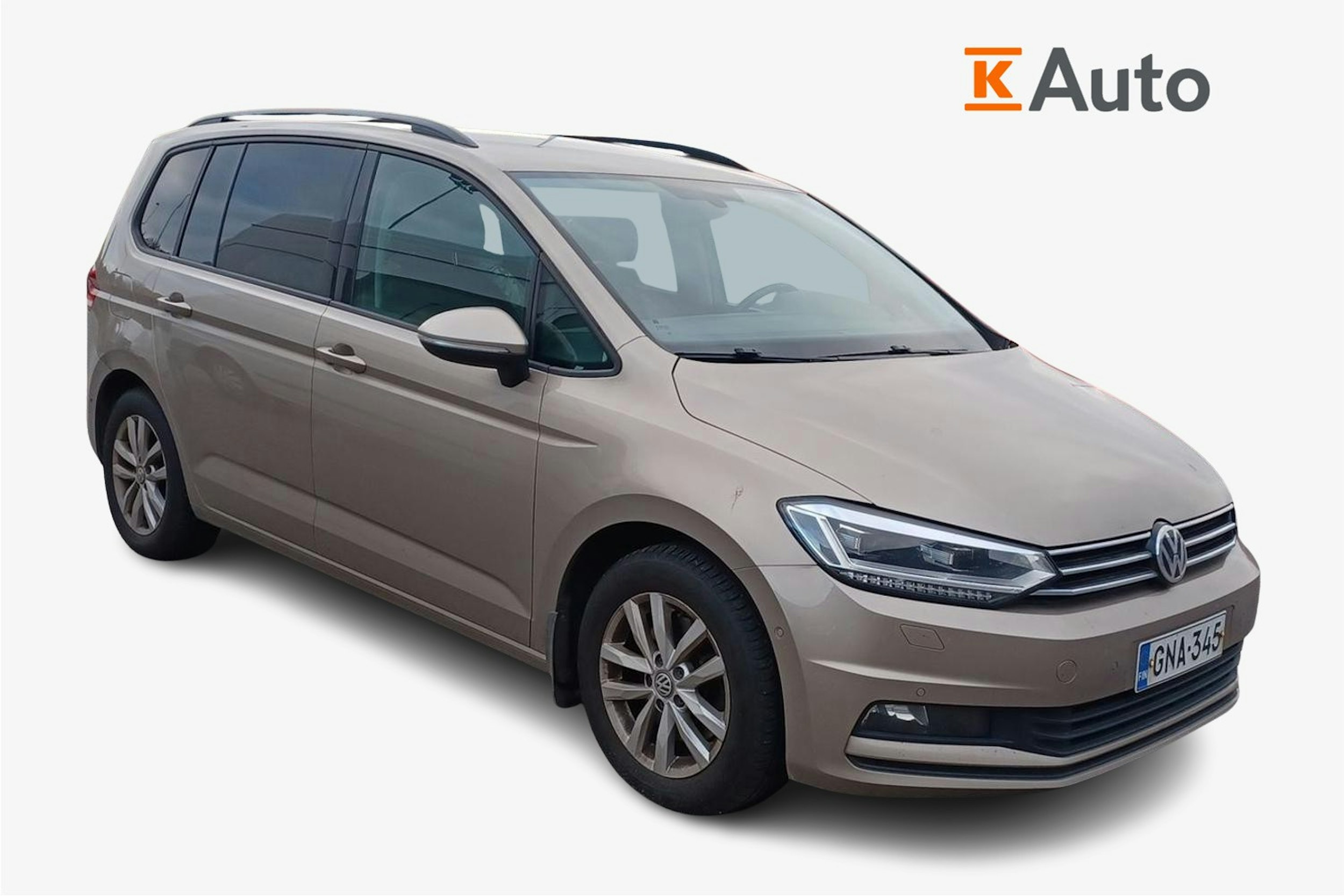 ruskea (beige) Volkswagen Touran 2018 kuva 1.