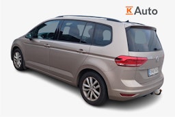 ruskea (beige) Volkswagen Touran 2018 kuva 2.
