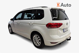 Valkoinen Volkswagen TOURAN 2018 kuva 2.