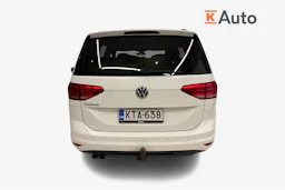 Valkoinen Volkswagen TOURAN 2018 kuva 3.