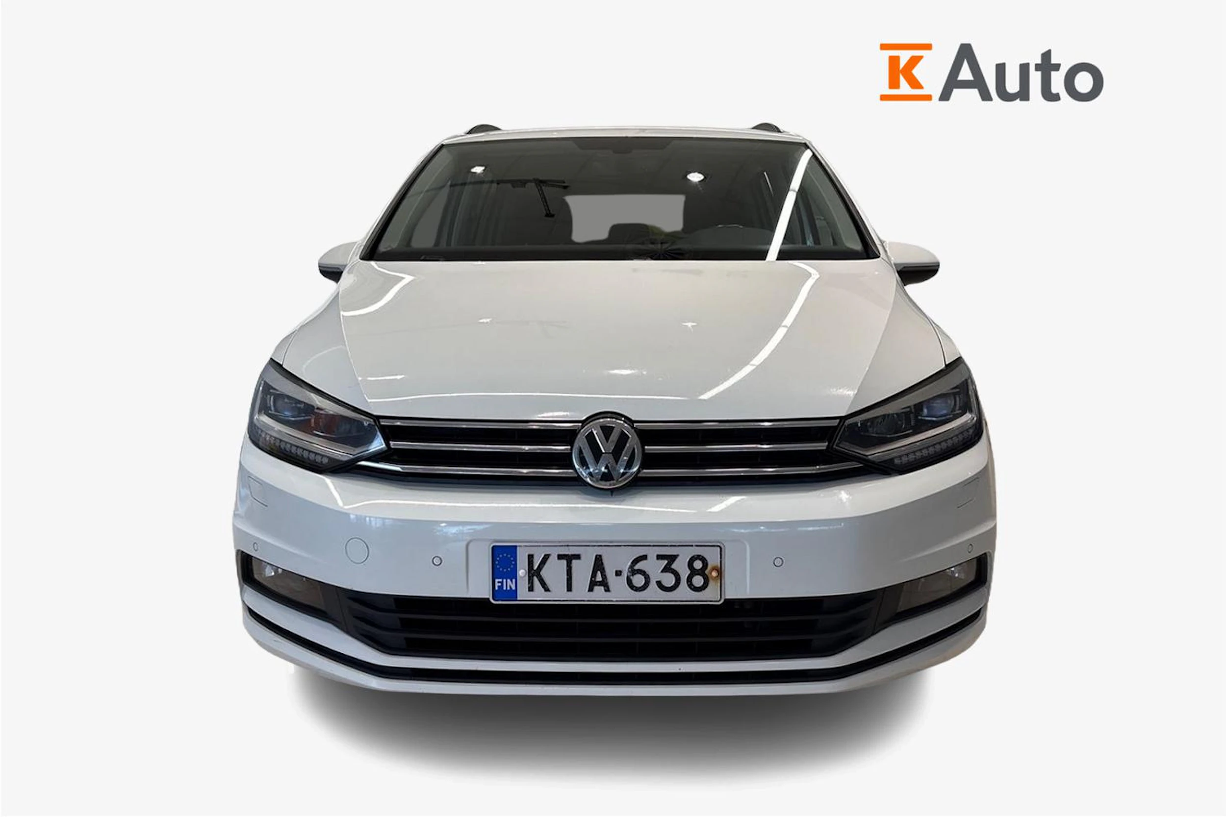 Valkoinen Volkswagen TOURAN 2018 kuva 4.