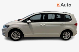 Valkoinen Volkswagen TOURAN 2018 kuva 5.
