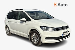 valkoinen Volkswagen Touran 2018 kuva 1.