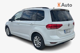 valkoinen Volkswagen Touran 2018 kuva 2.