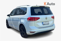 Valkoinen Volkswagen TOURAN 2018 kuva 2.