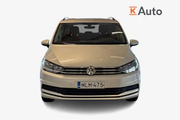 Valkoinen Volkswagen TOURAN 2019 kuva 4.